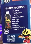 Image of the Pac-Man Plug & Play Wireless Controller, which was reworked into the Pac-Man Collection system.