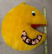 Unknown manufacturer, Pac-Man carnival prize plush (version 1)