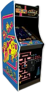 The Ms. Pac-Man/Galaga version of the machine.