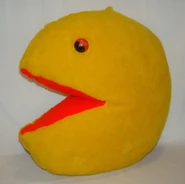 Unknown manufacturer, Pac-Man carnival prize plush (version 2)