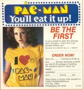 Amusement Marketing Concepts, Pac-Man newspaper ad