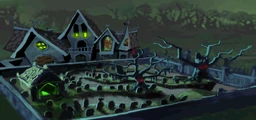 Haunted Mansion, the early version of Ghost Mansion