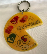 Unknown manufacturer, Pac-Man "shaped" keychain