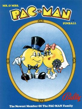 Mr and mrs pacman pinball sales