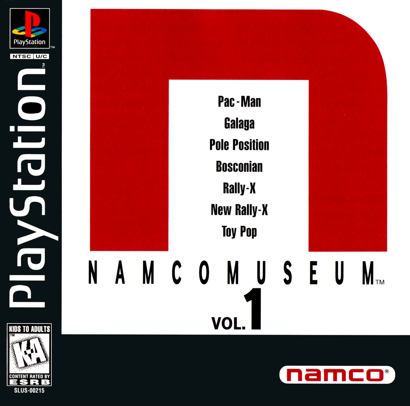 ナムコミュージアム Vol.1 Namco Museum Vol. 1 (video game, arcade, maze chase) reviews