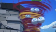 Banshee eats the wrong berry and spins around