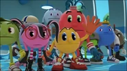 Pac-People better known as Pac-Worlders as seen in Pac-Man and the Ghostly Adventures