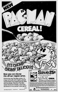 Pacman-cereal-newspaper-ad-06221983.png (1.11 MB) Newspaper ad issued on June 22nd, 1983.