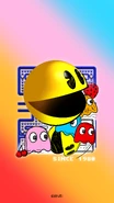 Promotional wallpaper from the Pac-Man social media