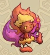 A Flame Fairy from Pac-Man Monsters.