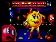 Scrapped original Ms. Pac-Man splash screen, replaced via Namco's request.