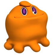 Clyde's appearance in Pac-Man Party