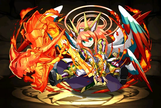 Blazing Dragonfire Angel, Uriel | Puzzle & Dragons Wiki | Fandom