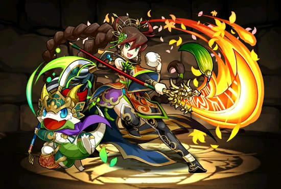 桃園の義将姫 関銀屏 パズル ドラゴンズ ウィキア Fandom 桃園の義将姫 関銀屏 パズル ドラゴンズ ウィキア Fandom