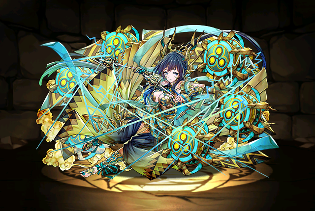 撃霆の天鬼姫 雷神 Puzzle Dragons Wiki Fandom