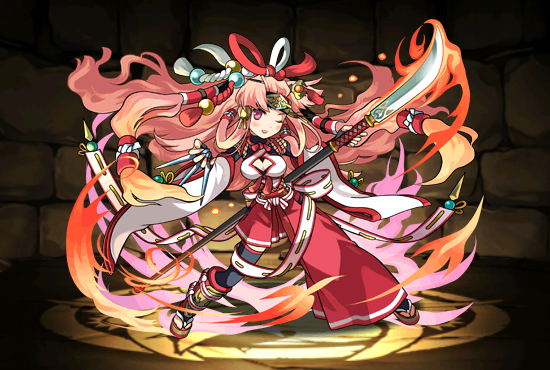 紅焔の舞巫女 望月千代女 パズル ドラゴンズ ウィキア Fandom