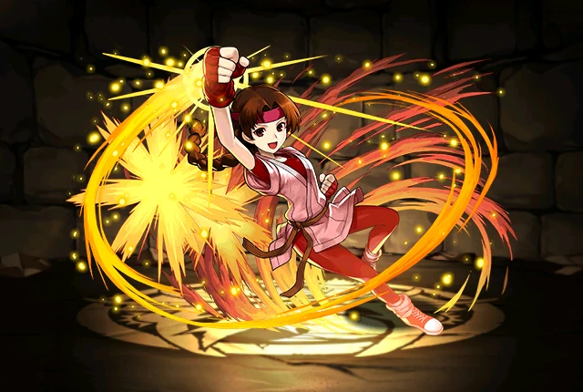 ユリ・サカザキ【2Pカラー】 | Puzzle & Dragons Wiki | Fandom