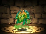 Ancient Green Sacred Mask