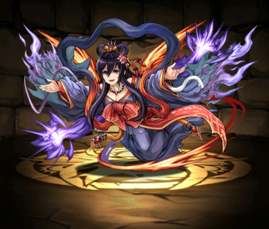 Pacifying Yomi Goddess, Izanami | Puzzle & Dragons Wiki | Fandom