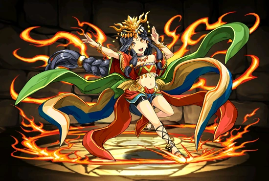 Goddess of the Art, Ame no Uzume | Puzzle & Dragons Wiki