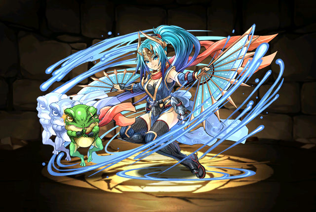 蒼扇の夜叉姫・初芽局| Puzzle & Dragons Wiki | Fandom