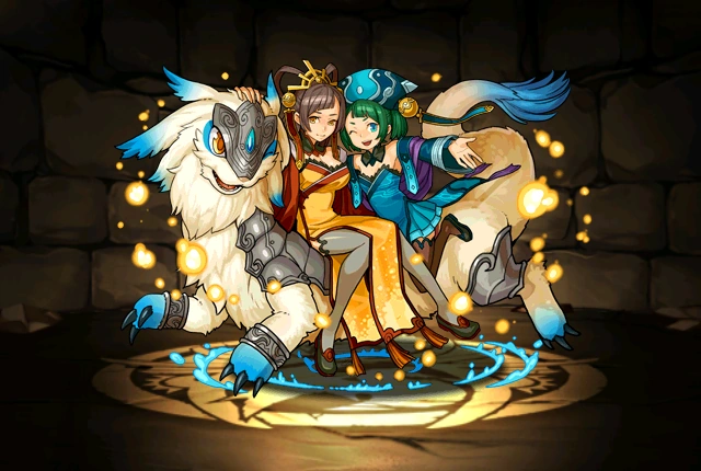 大喬 小喬 Puzzle Dragons Wiki Fandom
