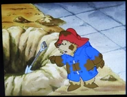 "Underground down there!"