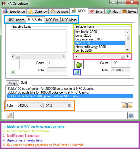 Tabla de Resistencia y Debilidades, Wiki Padventure