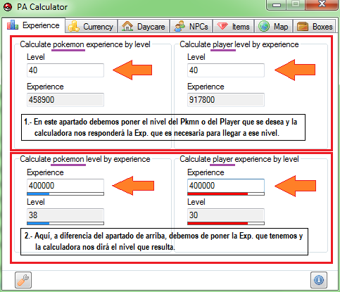 Tabla de Resistencia y Debilidades, Wiki Padventure