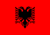 Bandeira da Albânia (CNO)