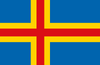 Bandeira das Ilhas Åland (CNO)