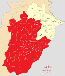 Map of Saraikistan