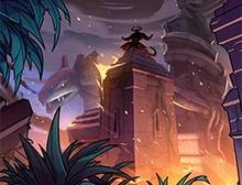 Card Fanning the Flames