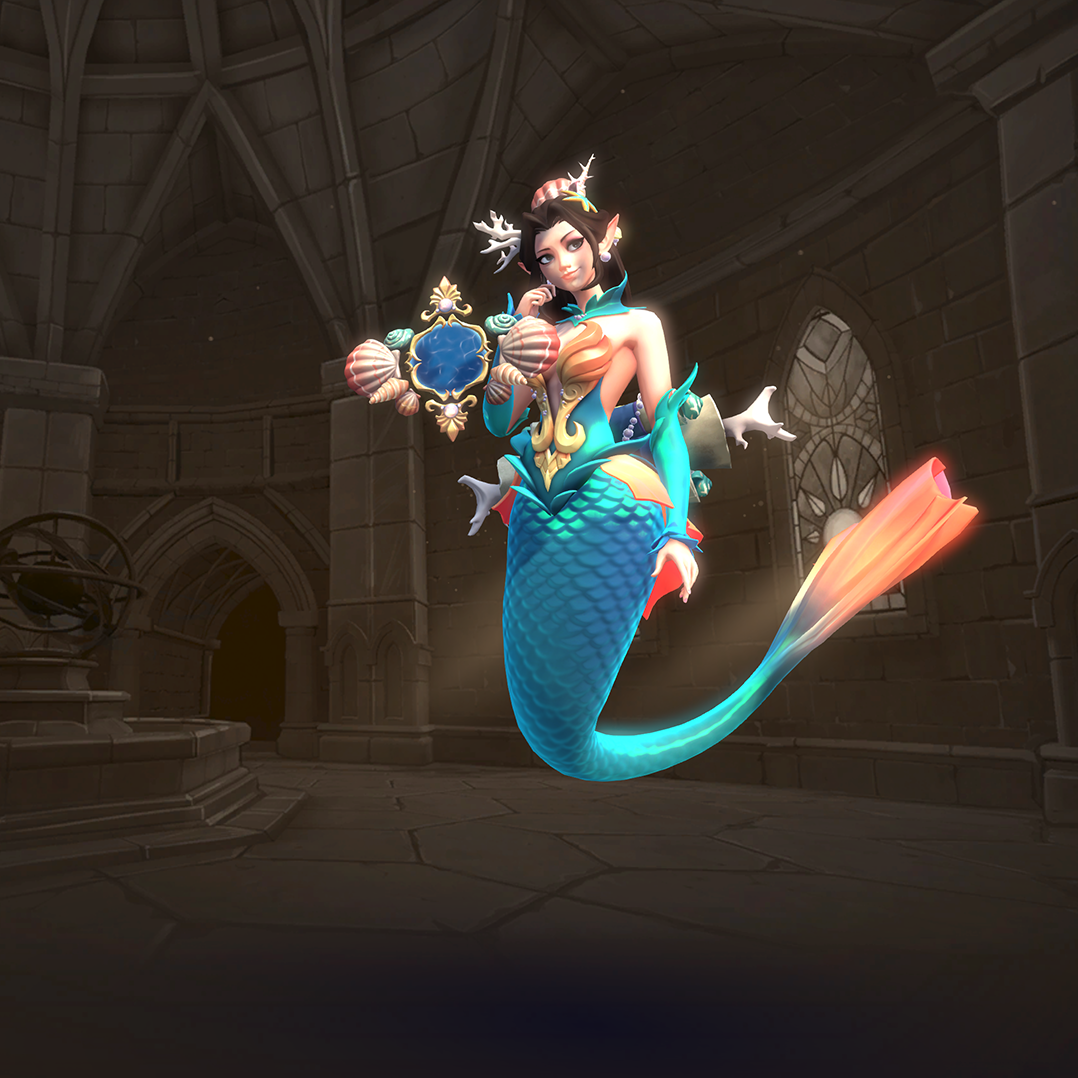 Mermaid Ying by @skyrimDOS on Twitter! : r/Paladins