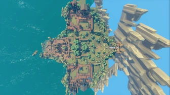 Beta/current overhead view