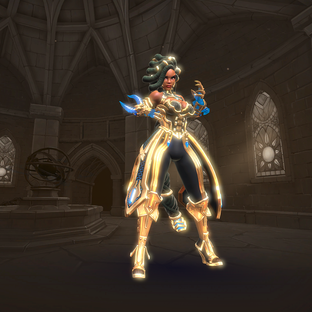 Golden Imani Collection Official Paladins Wiki 