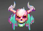 All Spray Neon Corruption Icon