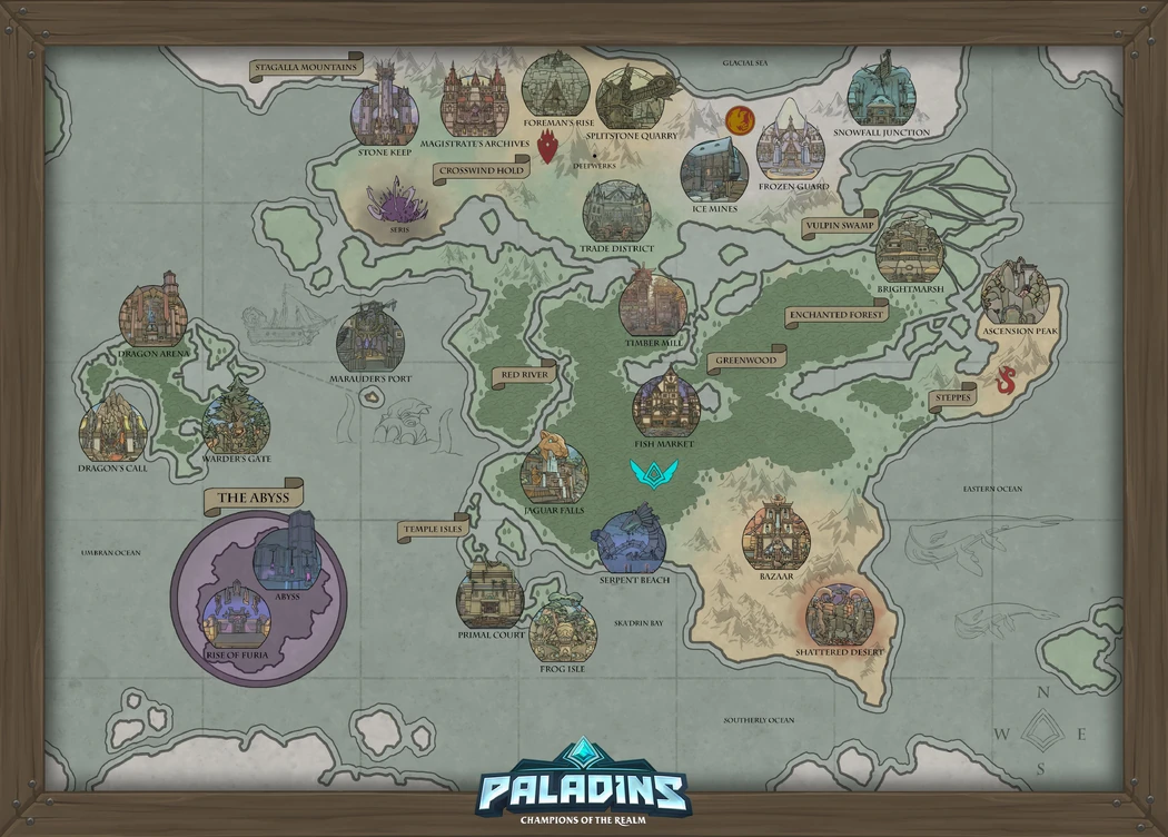 Maps Official Paladins Wiki