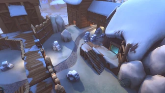 Path from Spawn to the Point