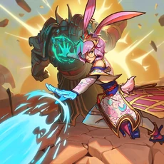 "Muscle can only get you so far in battle. Sorry Khan, but a sharp and cunning mind is needed for victory."