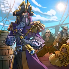 "Admiral Dredge ruled the eight oceans. None would keep him from this victory."
