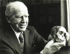 Raymond Dart with Taung