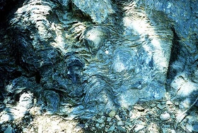   in the Siyeh Formation, . In 2002, William Schopf of  published a controversial paper in the journal  arguing that formations such as this possess 3.5 billion year old   microbes. If true, they would be the earliest known life on earth.