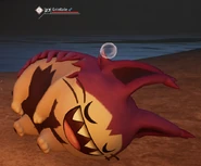 A Grintale sleeping.