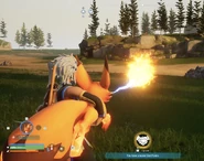 Huggy Fire flamethrower