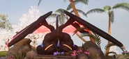 An Astegon resting in the High Quality Hot Spring.