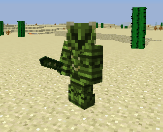 Cactus Sword Mod 1.11.2, 1.10.2 for Minecraft 