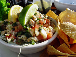 Shrimp ceviche