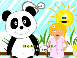 O Rei Mandou (Simon Says), Panda Vai Á Escola Wiki