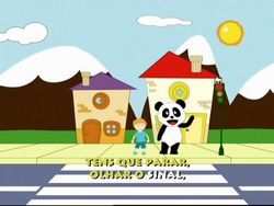O Rei Mandou (Simon Says), Panda Vai Á Escola Wiki